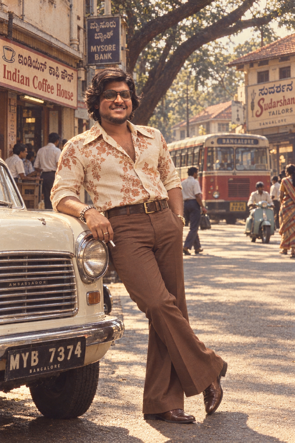 1974 Bangalore stylish men