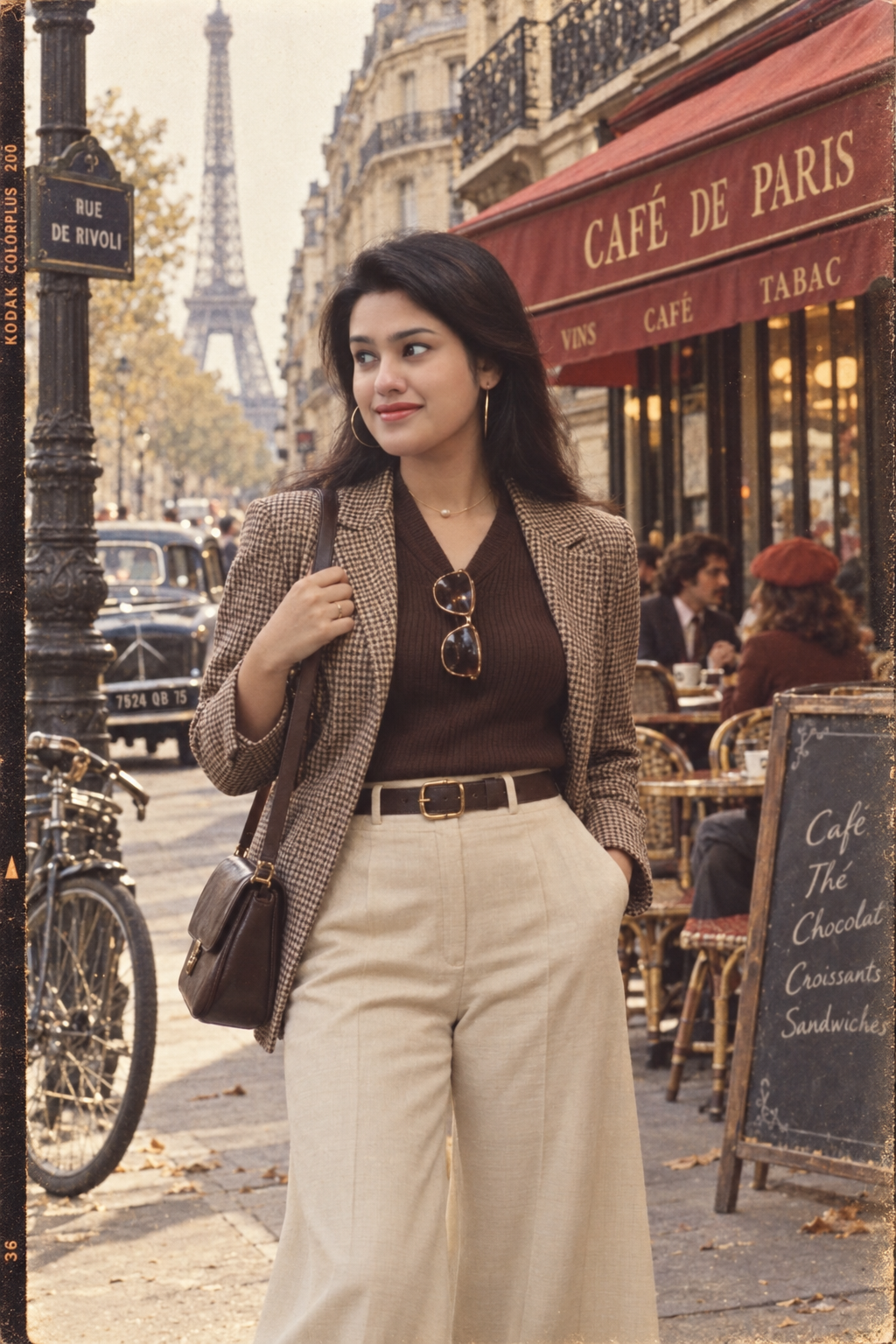 1970s Parisian cinematic fashion