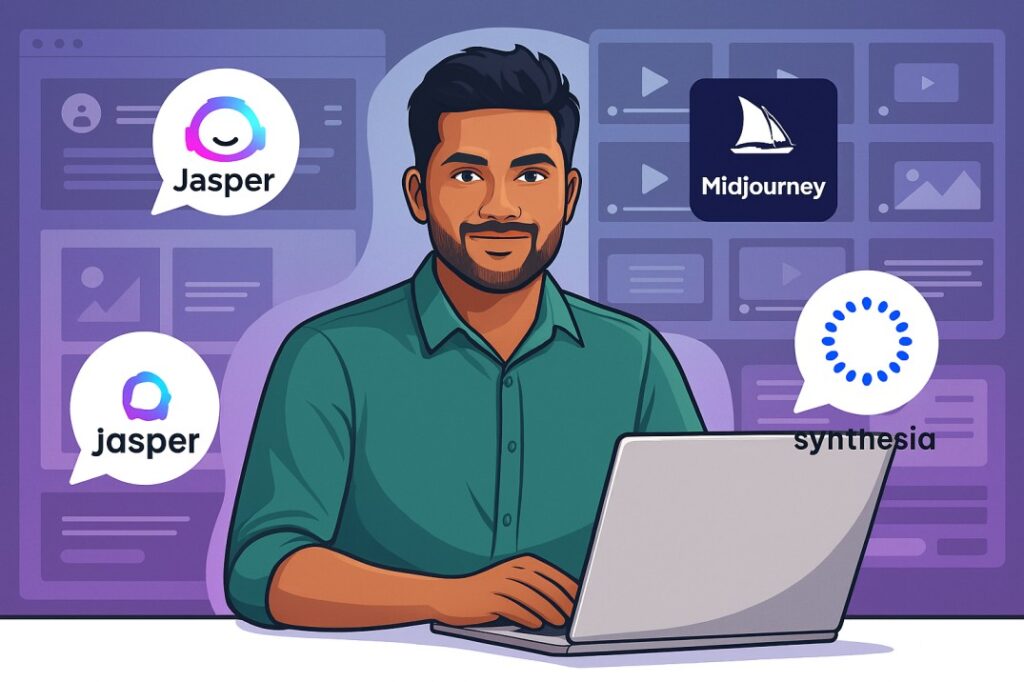 ai-monetization-indian-freelancer-using-jasper-midjourney-synthesia-for-content-and-video-creation